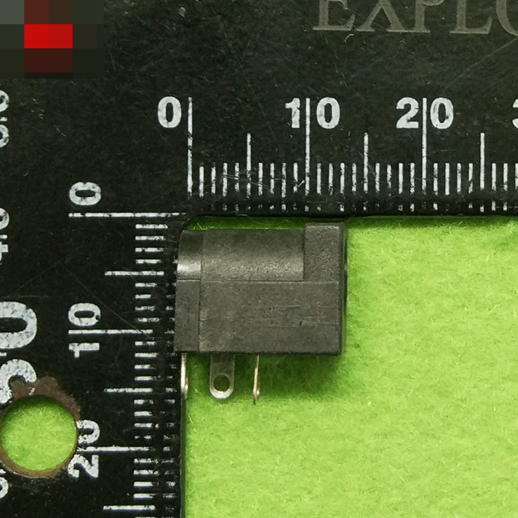 DC-005 電源插座 直流電源座 5.5孔型 內針2.1mm 耐高溫 W313-191210[361875]詳細圖